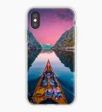 Poster Canoe PoV 1 Square iPhone Case