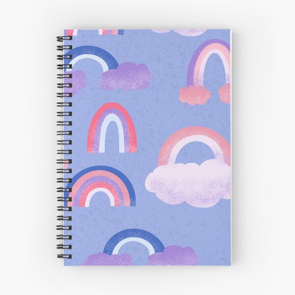 Item preview, Rainbows and clouds in a blue sky designed and sold by Dovina.