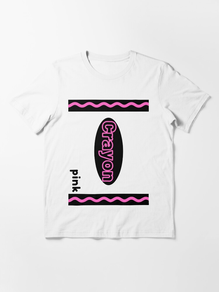 Pink store crayon shirt