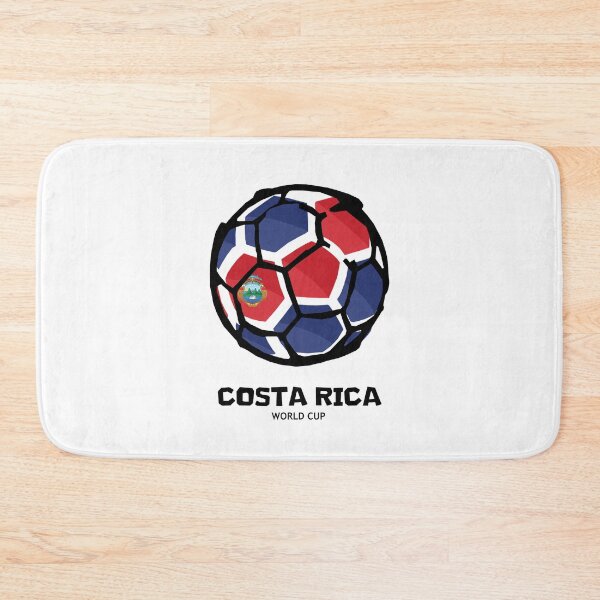 Item preview, Costa Rica Football Country Flag designed and sold by KewaleeTee.