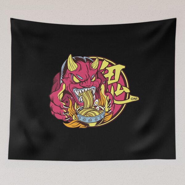 Item preview, Ramen with Demon Oni designed and sold by SalamancaCL.
