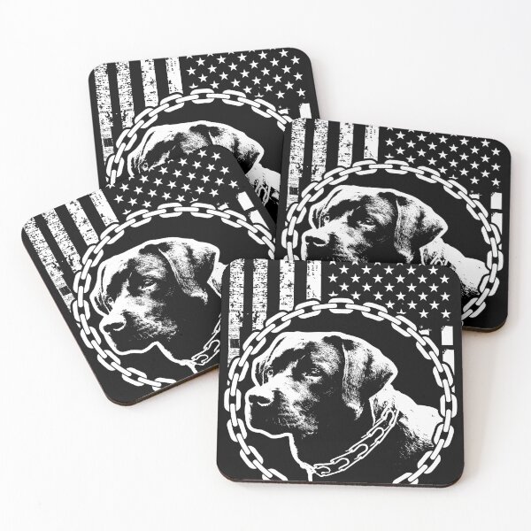 Item preview, Patriotic USA Flag Black Labrador gift for Lab Owners print designed and sold by Lisbob.