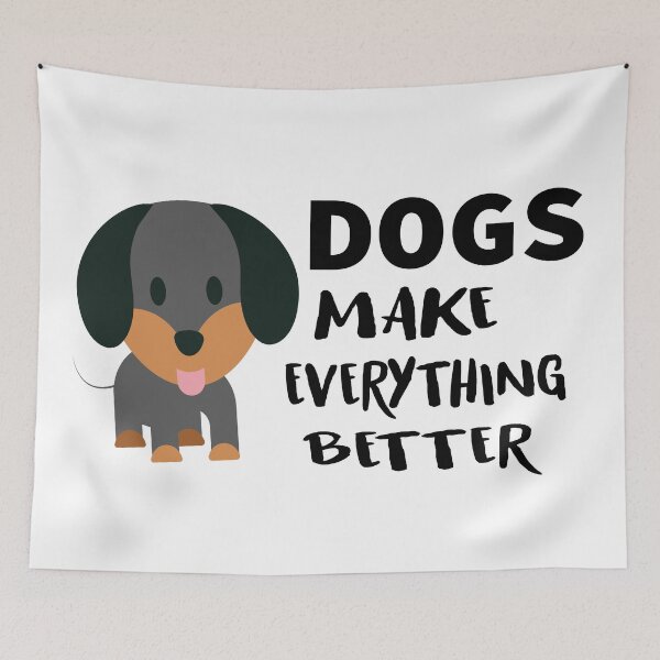 Item preview, Dogs Make Everything Better designed and sold by MousaObaid.