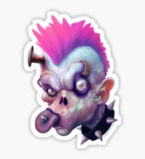 ZED HEADZ - Ear Worm Sticker