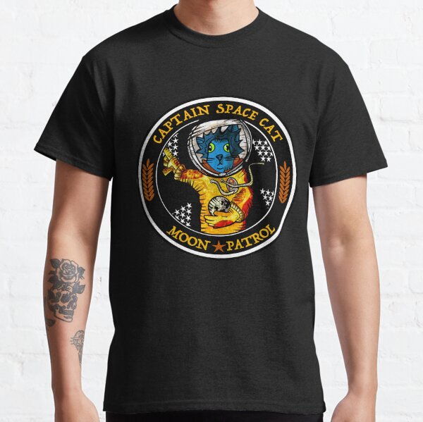 Captain Space Cat Classic T-Shirt