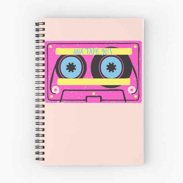 Item preview, 90s mix tape (pink) 1990's Music CD Retro Vintage Nostalgia Old School Hip Hop R&B Rap Rock Metal Grunge,Gift  designed and sold by fitpress.