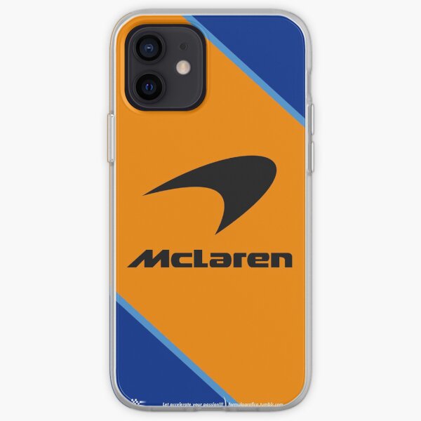 McLaren team logo F1 race team iPhone Soft Case