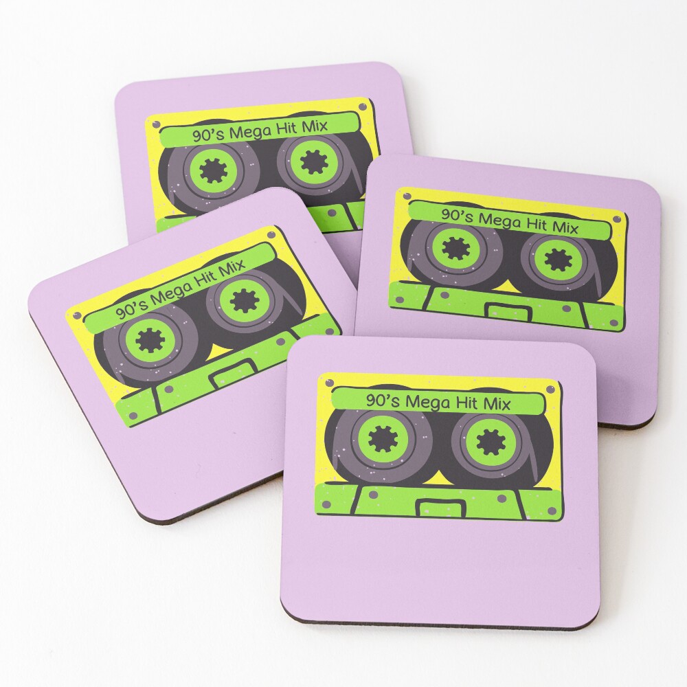 90s mix tape cassette (lavender) 1990's Music CD Retro Vintage