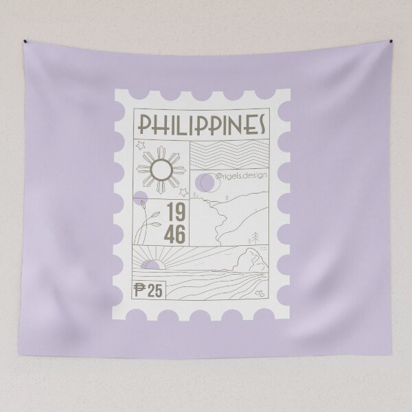 Item preview, Philippines Pride Stamp Design designed and sold by Rigel Bergonio.