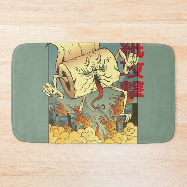 Item preview, Japanese Monster Toilet Paper designed and sold by SalamancaCL.