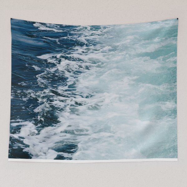 Item preview, Blue Ocean Waves designed and sold by Laura Vancleave.