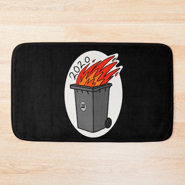 Item preview, 2020 Grey wheelie bin fire designed and sold by HeffDesigns.
