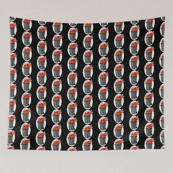 Item preview, 2020 Grey wheelie bin fire designed and sold by HeffDesigns.