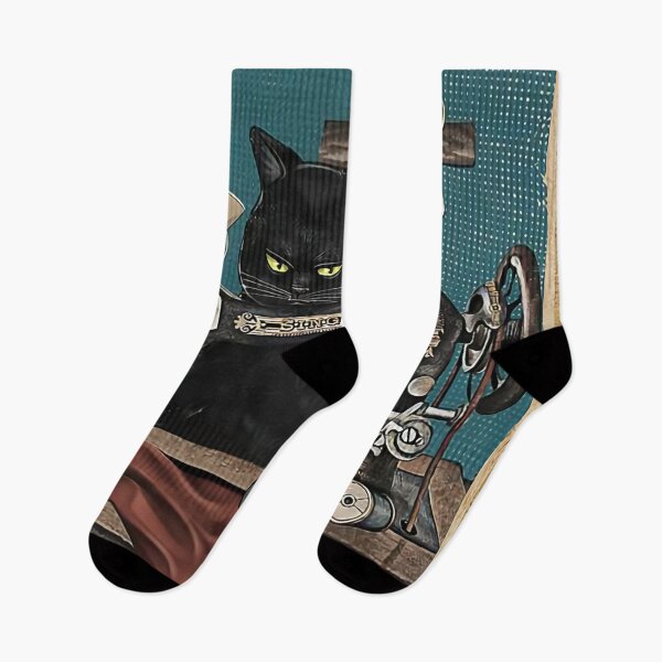Item preview, Cat sewing because murder is wrong designed and sold by ryanmcclure.