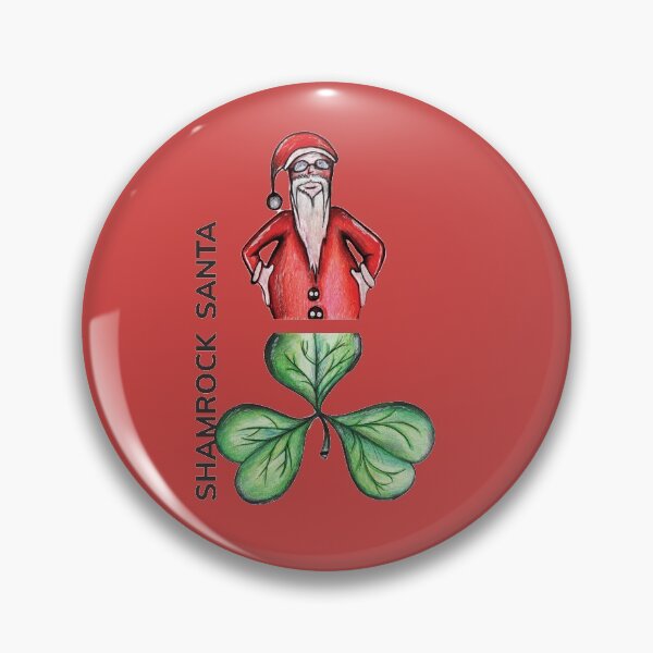 Item preview, SHAMROCK SANTA by FrankenDuo reddish designed and sold by FrankenDuo.