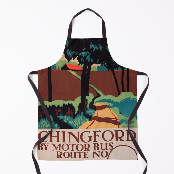Item preview, Chingford retro poster designed and sold by CorasPosters.
