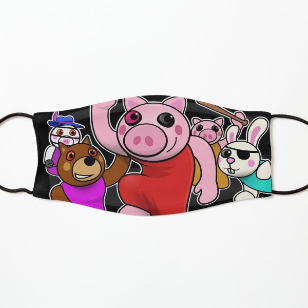 Piggy Roblox Characters Kids Masks Redbubble - roblox parkour ultimate bag location