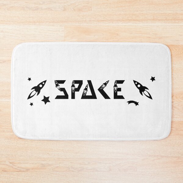 Item preview, Space - lettering with rockets designed and sold by Julia Faranchuk.