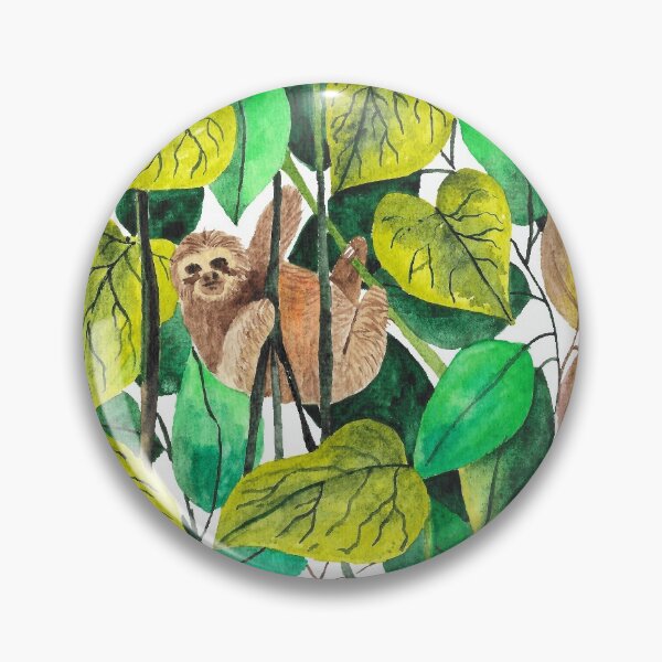 Item preview, The lazy Sloth designed and sold by printmesomecolo.