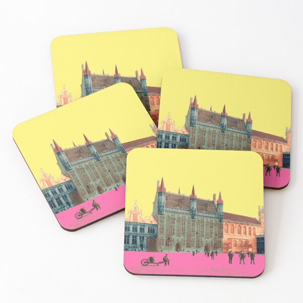 Item preview, nostalgic town hall in Bruges, historical architecture in Holland designed and sold by Mauswohn.