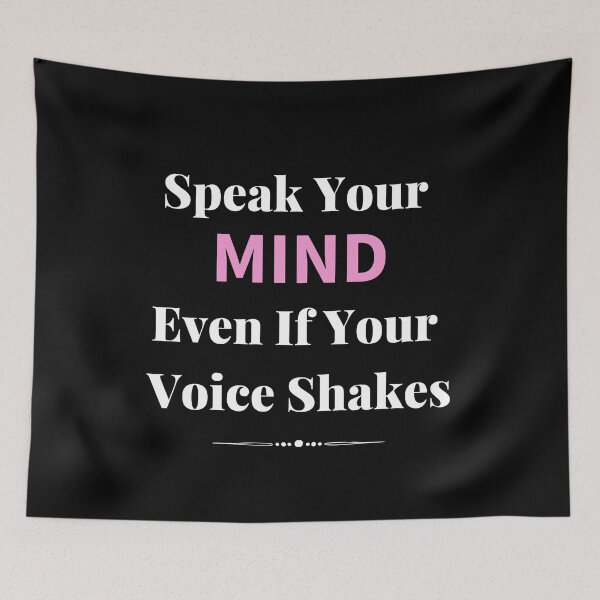 Item preview, Speak Your Mind Even If Your Voice Shakes Ruth Bader Ginsberg RBG designed and sold by APrettyView.