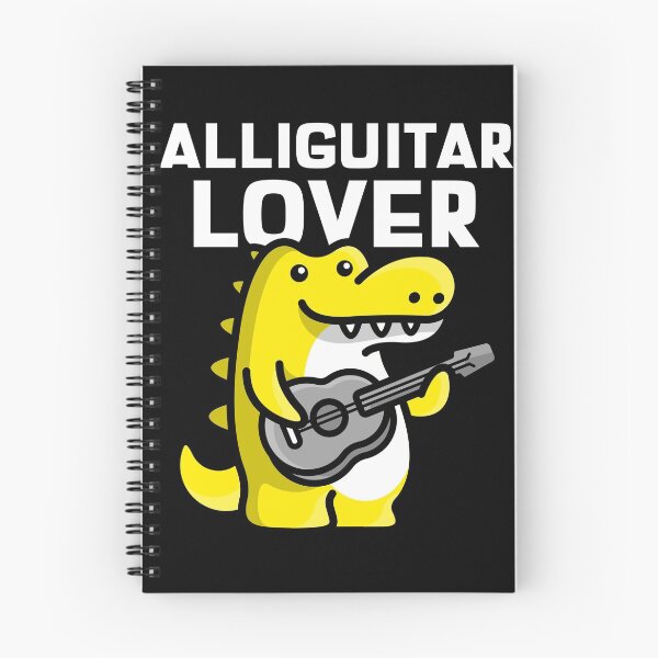 Item preview, Alliguitar Lover, Yellow Alligator designed and sold by boisebug.