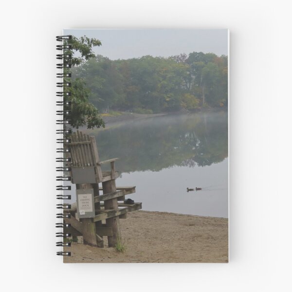 Item preview, Foggy morning at the lake designed and sold by Lisa Casineau.