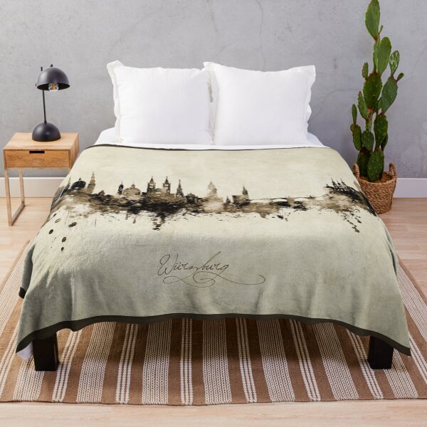 Item preview, Würzburg Germany Skyline designed and sold by ArtPrints.