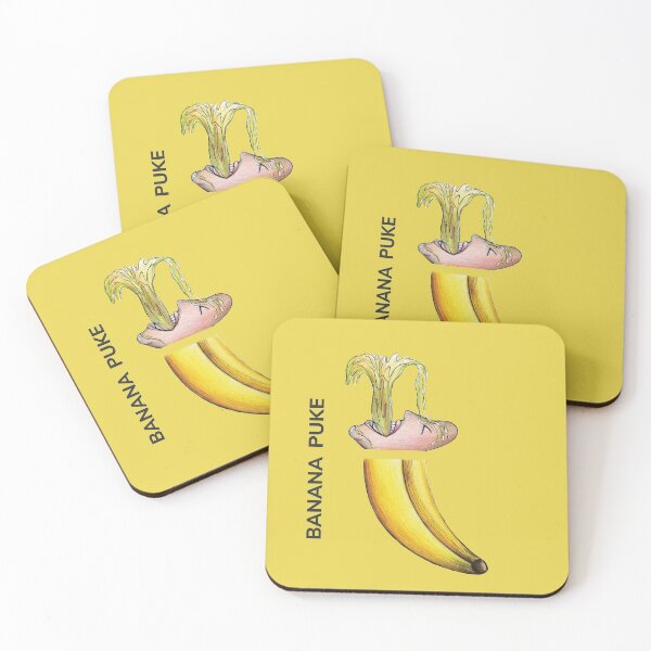 Item preview, BANANA PUKE by FrankenDuo sandstorm yellow designed and sold by FrankenDuo.