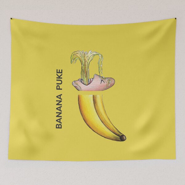Item preview, BANANA PUKE by FrankenDuo sandstorm yellow designed and sold by FrankenDuo.