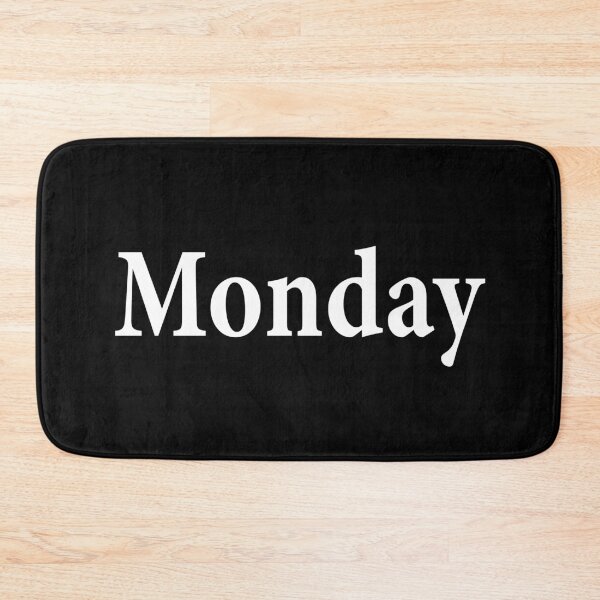 Item preview, Monday - First day of the week - Monday Blues - monyah designed and sold by notstuff.