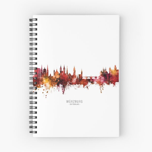 Item preview, Würzburg Germany Skyline designed and sold by ArtPrints.