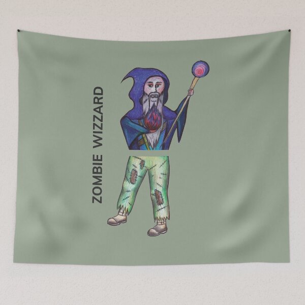 Item preview, ZOMBIE WIZZARD by FrankenDuo wasted green designed and sold by FrankenDuo.