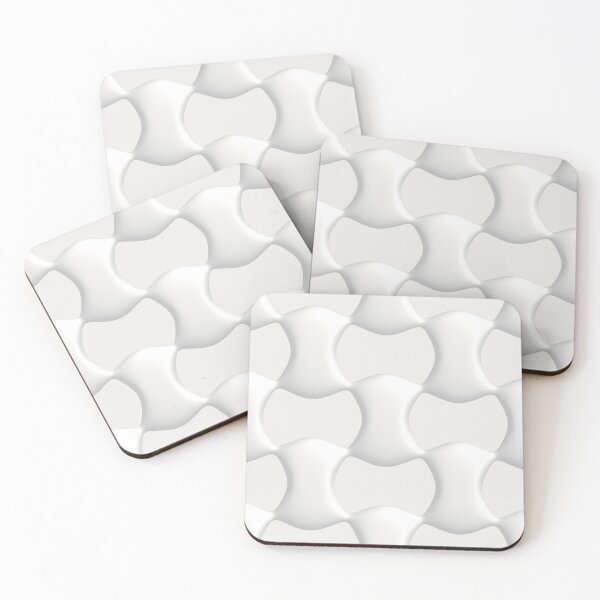 Item preview, White-gray tonal pattern embossed effect. designed and sold by gallofoto.