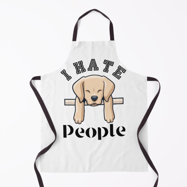 Item preview, hate people retriever saying designed and sold by pirminio.