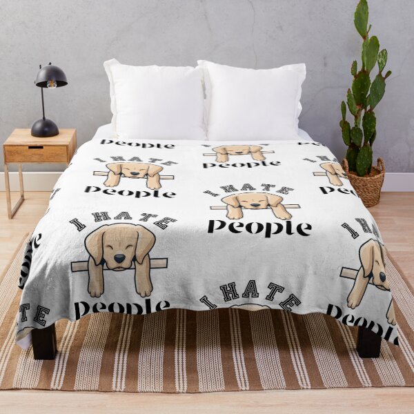 Item preview, hate people retriever saying  designed and sold by pirminio.