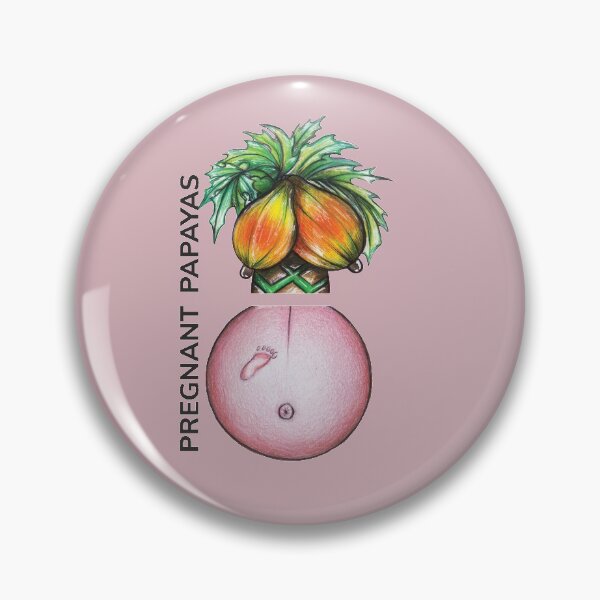 Item preview, PREGNANT PAPAYAS by FrankenDuo gelato pink designed and sold by FrankenDuo.