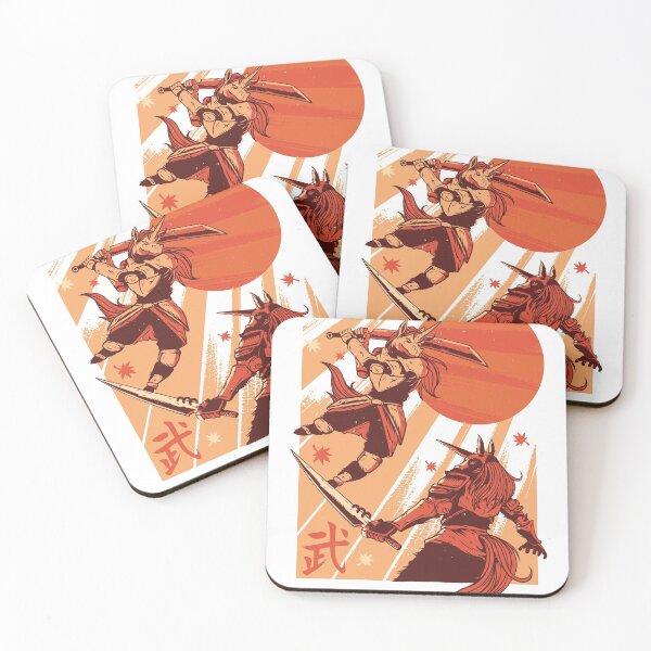 Item preview, Unicorns Samurais designed and sold by SalamancaCL.