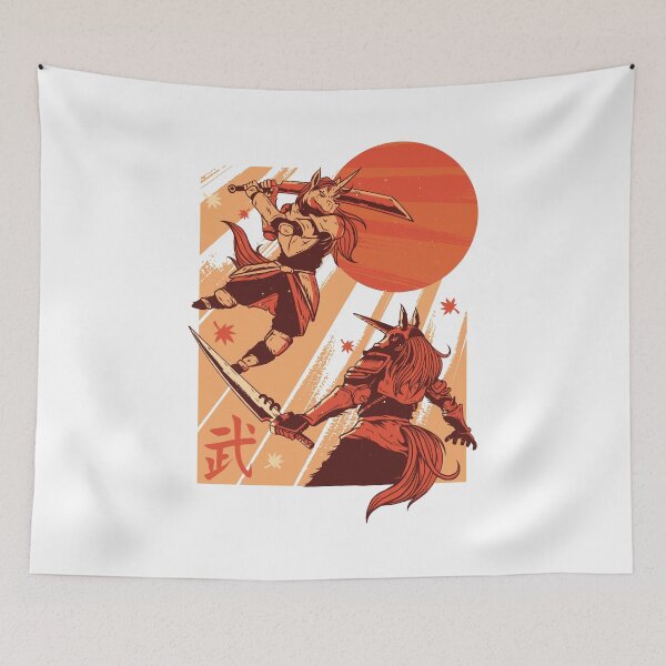 Item preview, Unicorns Samurais designed and sold by SalamancaCL.