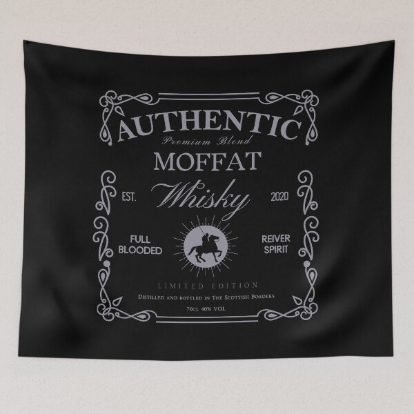 Item preview, MOFFAT Whisky Label | Border Reivers designed and sold by yourscotborders.