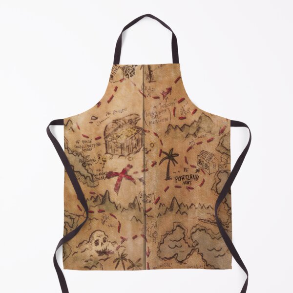 Item preview, Old World Map Antique Maps Ancient Atlas Vintage Pirate Caribbean Treasure Maps Gifts designed and sold by TopTeeShop.