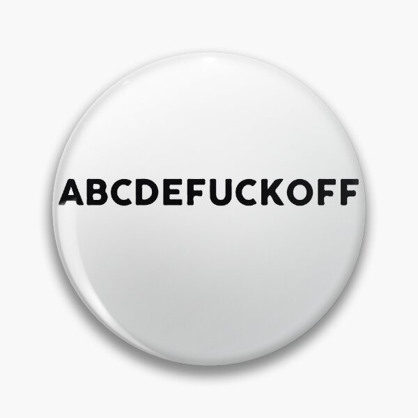 Item preview, ABCDEFUCKOFF designed and sold by Osoioi.
