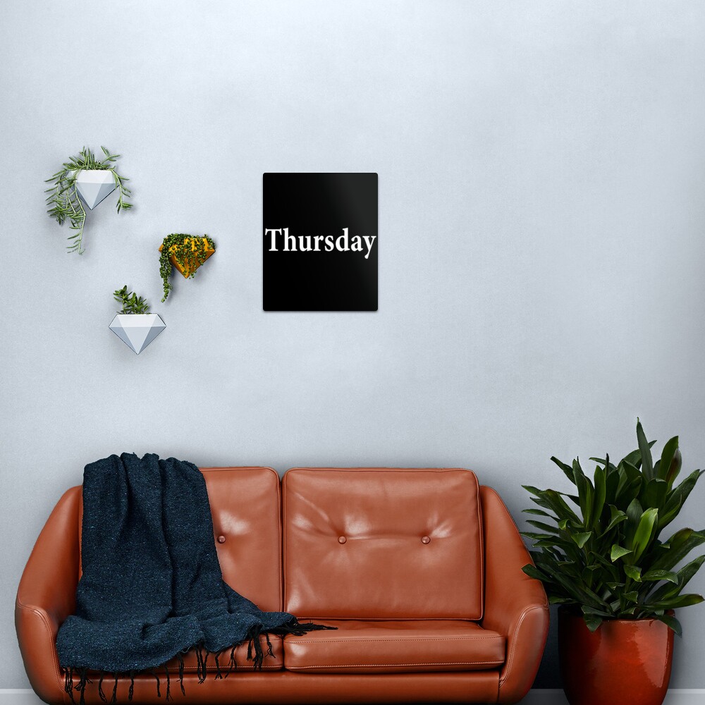Thursday - Norse God - Thor's day - God of Thunder - thuyay Metal Print