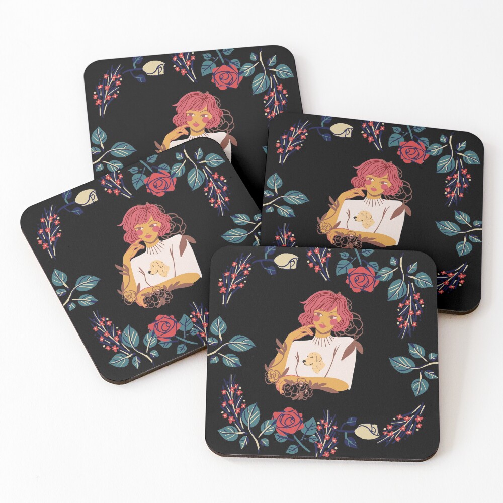 Item preview, Coasters (Set of 4) designed and sold by Mia-pia33.