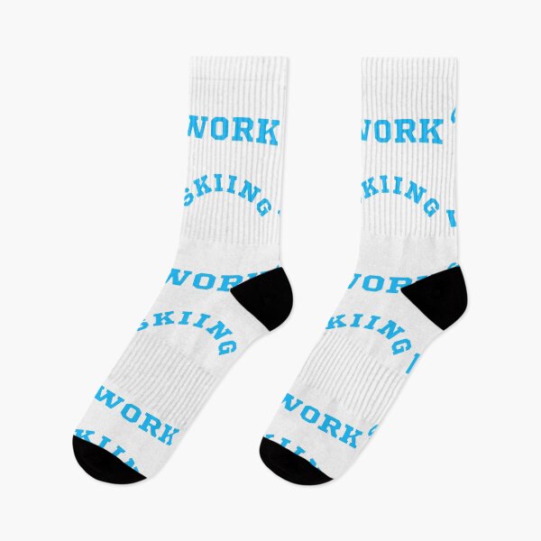 Item preview, skiier saying - skiing retro designed and sold by pirminio.