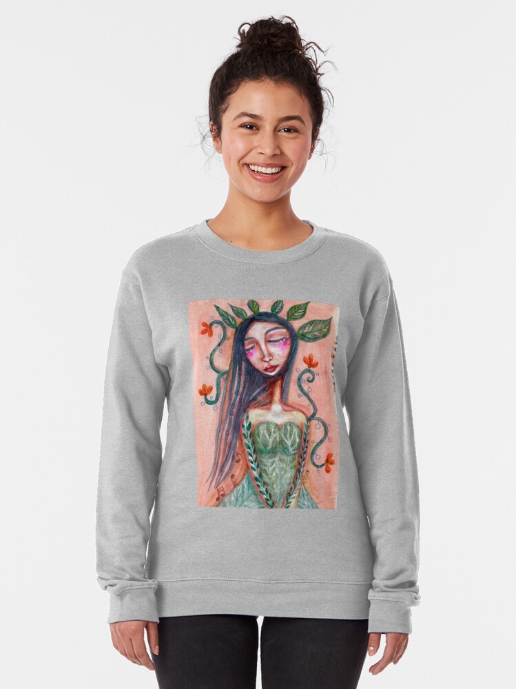 Alternate view of Waiting For Spring Pullover Sweatshirt