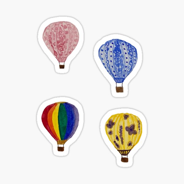 Item preview, Hot air balloons designed and sold by Tessa Bryden.
