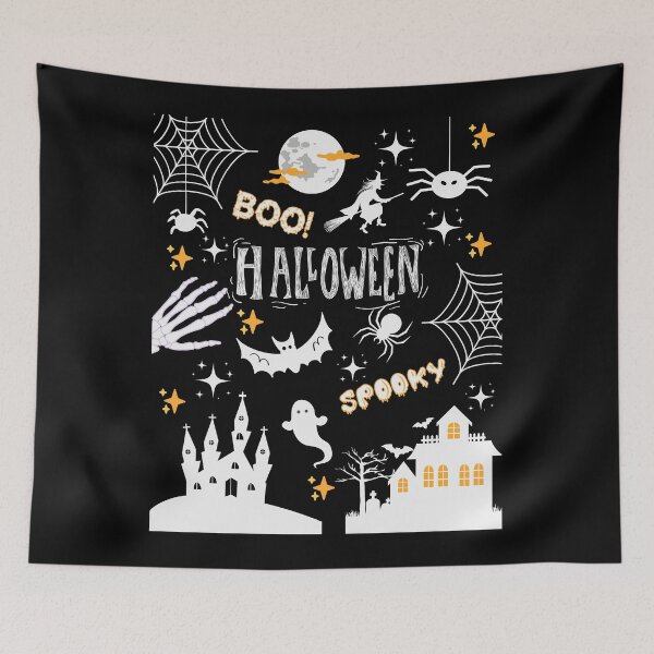 Item preview, Spooky Halloween Pattern designed and sold by LamV.