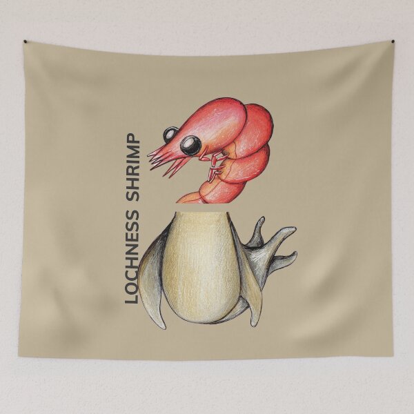Item preview, LOCHNESS SHRIMP by FrankenDuo vanilla khaki designed and sold by FrankenDuo.