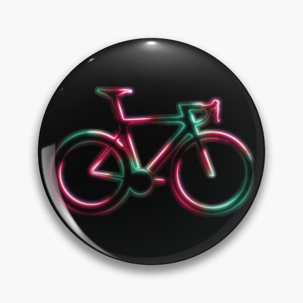Item preview, Red Green Neon Glow Road Bicycle designed and sold by RabeDesigns.